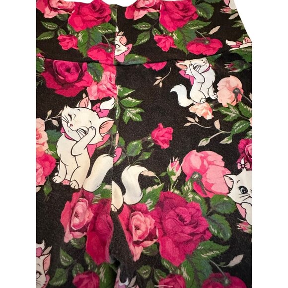 Wild Rich Kids Bikers Shorts Adult Size XS Marie Floral Black *some fading - Picture 6 of 11